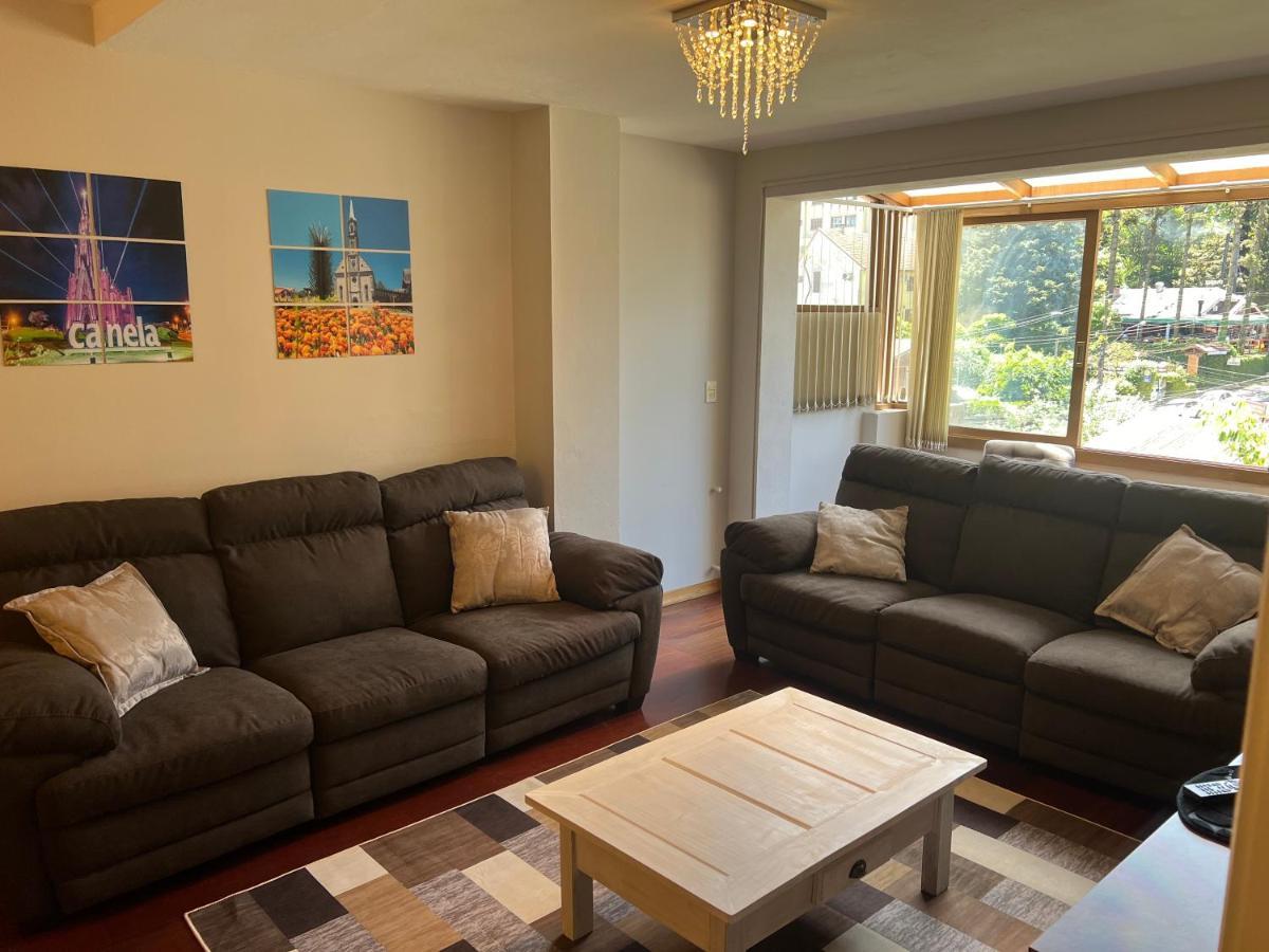 Amplo Apartamento A 200M Da Rua Coberta Lejlighed Gramado Eksteriør billede
