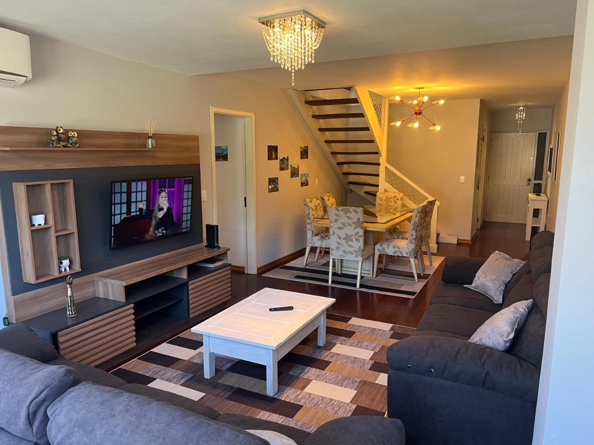 Amplo Apartamento A 200M Da Rua Coberta Lejlighed Gramado Eksteriør billede
